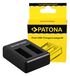 PATONA Dual USB Charger for Insta360 ONE X - Black - Includes Cable