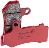 Brembo 07hd17 Type Sa Plaques de frein frittées Rouge