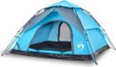 vidaXL Koepeltent 5-persoons Snelontgrendeling Blauw
