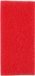 Osmo rode stempel 95 x 155 mm