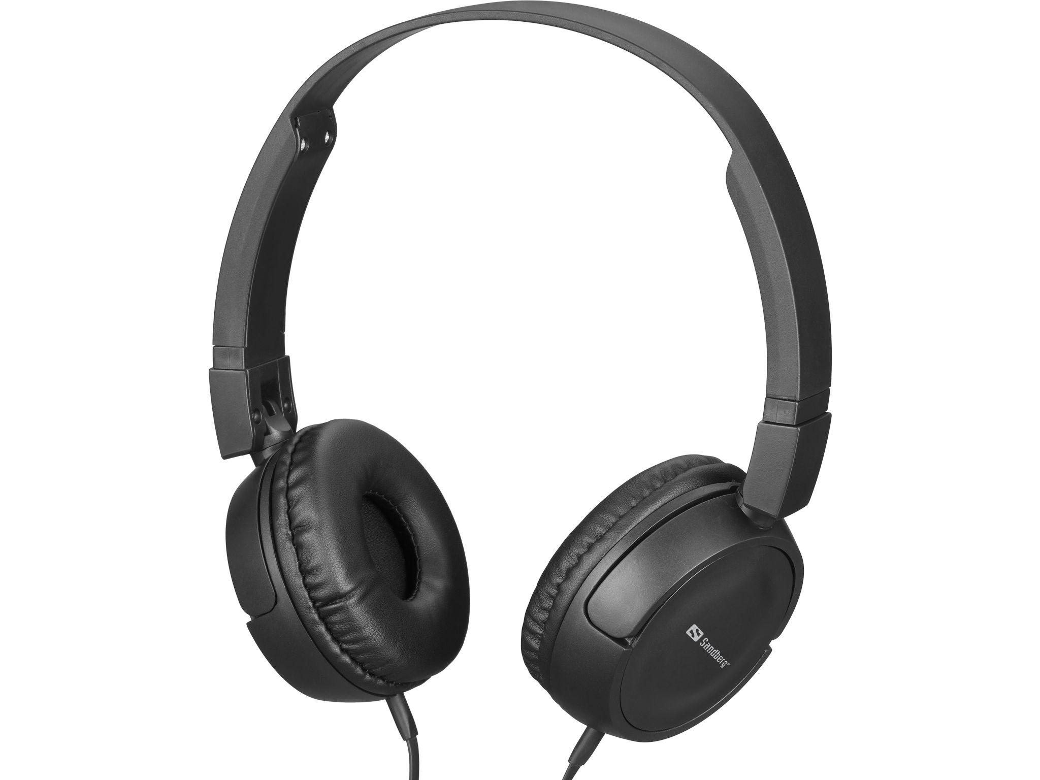Sandberg Saver MiniJack HeadPhoneTravel Headphones - Black
