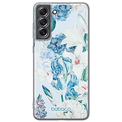 BABACO ERT GROUP Mobiele Telefoonhoesje voor Samsung S21 FE - Babaco Flowers 026 - TPU