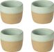 Costa Nova Arenito tasse à expresso cyan Aqua set de 4