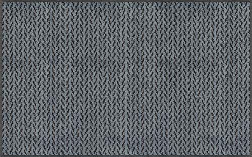 Wash+Dry Duo Denim deurmat - blauw - 75x120 cm