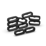 INF DRAGON ECOM INTERNATIONAL LIMITED Lus Geschikt voor 22 mm horlogeband 10 stuks