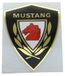 Mustang Cross Special TT Super Rocket Sticker pour réservoir, "Logo & Lorbeer", 55x75 mm