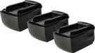 vhbw 3x batterie compatible avec Hilti SFC 22-A, SF 6-A22, SF 6H-A22, SF 8M-A22, SFD 22-A, SFH 22-A, SID 22-A, SF 4-A22 outil (4000 mAh, Li-Ion, 21,6 V)