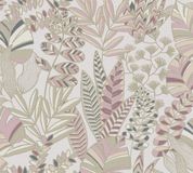 A.S. Création BLADEREN BEHANG | Botanisch - roze goud blauwgroen beige - A.S. Création Antigua