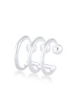 Elli - Oorbellen - Dames oorklem bollen basis in 925 sterling zilver