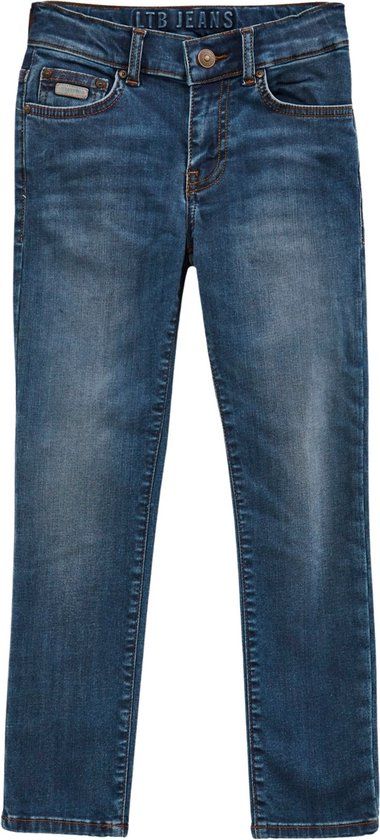 LTB Jeans Jim B Jongen Jeans - Donkerblauw - Maat 8 jaar