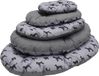 Rosewood Rosewood hondenkussen all seasons ovaal hondenprint / grijs