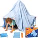 Tiny Thinkers Fort Bouwpakket XL + Uitbreidingspakket - 122 Onderdelen - Educatief Bouwspeelgoed