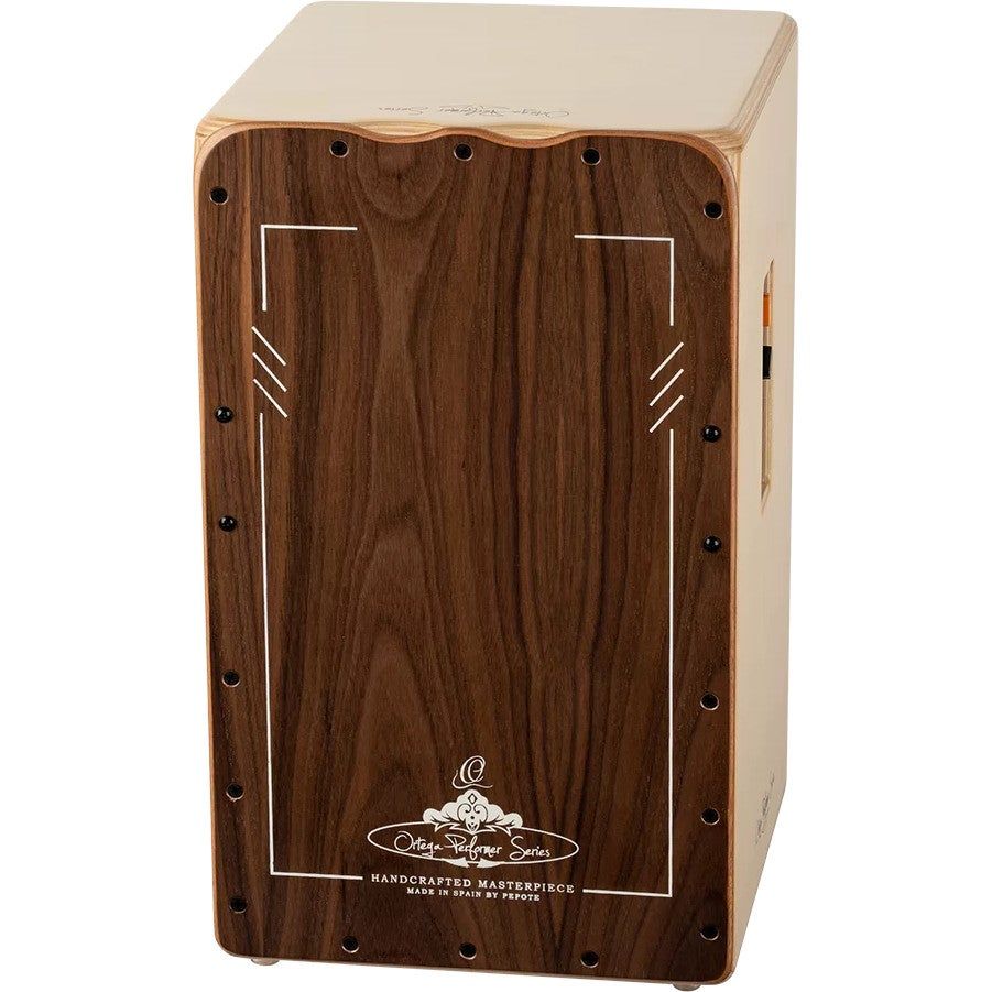 Ortega OCJPF-3-L Performer Series Left Handed A/E Cajon - Left-Handed Electro-Acoustic Cajon