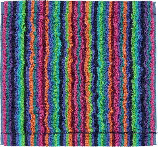 Cawö Lifestyle Streifen Washandje - Multi - 30x30