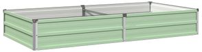 Lit de jardin pastel vert 160 x 80 x 24 cm