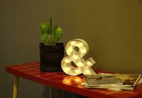 Pusher - STAR LIGHT “P” Decoration BIANCA - Blanc - Aluminium - 2023