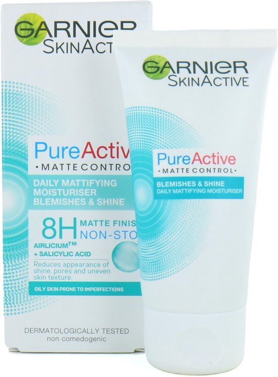 Garnier Pure Active Matte Control Daily Mattifying Dagcr&#232;me - 50 ml