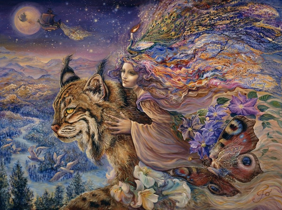 Grafika Josephine Wall legpuzzel Flight of the Lynx 2000 stukjes