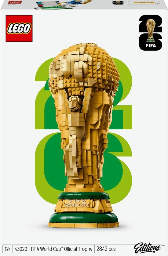LEGO Editions Officiële FIFA World Cup Trofee Beker - 43020