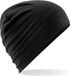 Beechfield Bonnet en laine mérinos noir