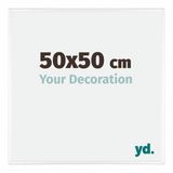 Your Decoration - Cadre puzzle 50x50 cm - Blanc laqué