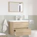 Maison Exclusive - Ensemble d'accessoires de salle de bain, placage chêne Sonoma