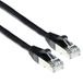ACT Zwarte 10 meter SFTP CAT6A patchkabel snagless met RJ45 connectoren FB6910