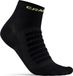 Craft Adv. Mid Sock - sportsokken - zwart - Unisex - Maat 43-45