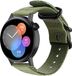 Strap-it Nylon gesp smartwatch bandje - groen
