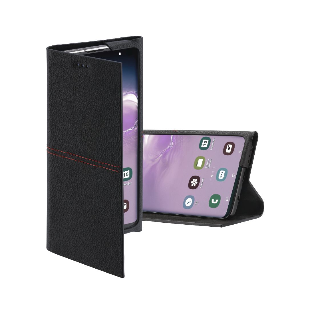 Hama Red Sensation No. 6 - Samsung Galaxy S20 - Wallet Case - Black/Red