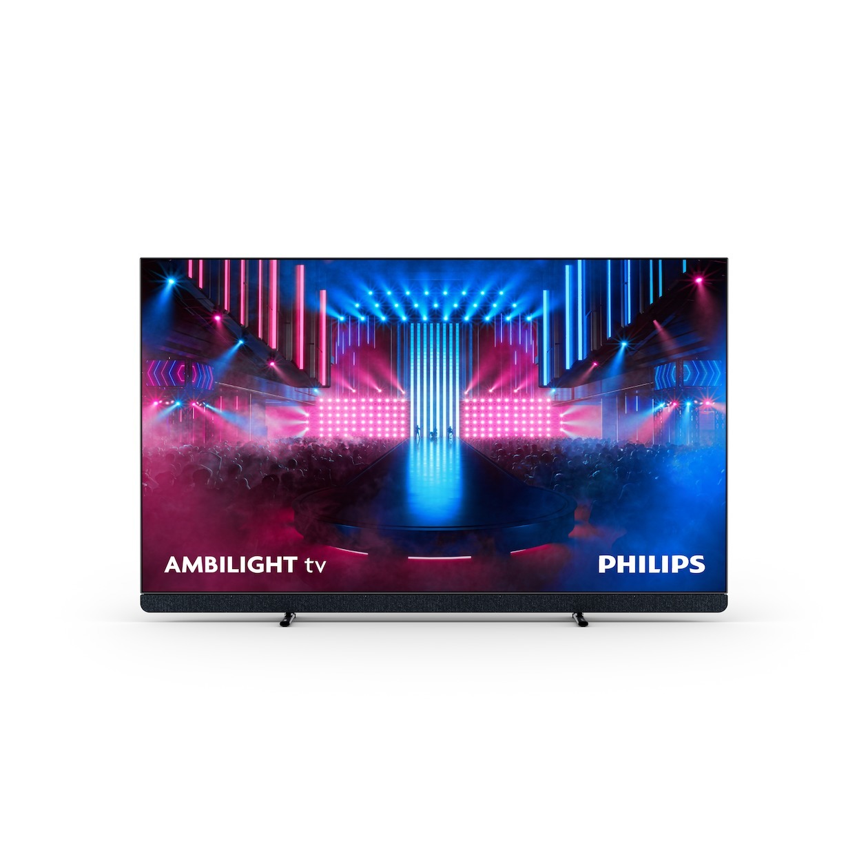 PHILIPS - OLED TV 77" Ambilight 4K UHD B&W 2024