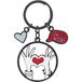 Sheepworld H:PPY Life 48551 Sleutelhanger Jij, Ik, Wij | Hanger voor tas, rugzak, handtas, met sleutelhanger en bedel