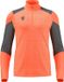 Macron Glory Izel Ziptop Hommes - Corail Fluor / Anthracite | Taille : L