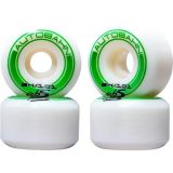 Autobahn Skateboard Wielen GT1 Wide Body 101A 4-Pack (54mm - Blanc)