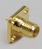 TRU COMPONENTS SMA-connector Bus, inbouw verticaal 1 stuk(s)