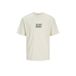 JACK & JONES ORIGINALS T-shirt JORNOTO met backprint ecru