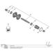 SHIMANO FH-TC600 Vrijlooplichaam Silver/Grey 12 × 148 mm