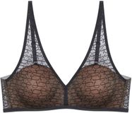 Triumph Signature Sheer P Ex Beugelloze Bh Zwart
