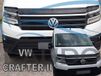 Heko Motorkapspoiler tbv vw volkswagen Crafter / MAN TGE - model VANAF 2017 bra steenslag beschermer pasvorm smoke kleur