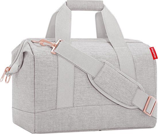 Reisenthel Allrounder M Reistas - 18L - Twist Sky Rose Grijs