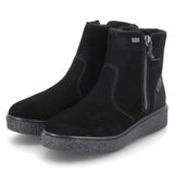 Rieker dames veterboots - Zwart - Maat 40