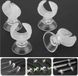 OEM Bol Fish Tank Slangklem Zuignap Clips Luchtvaartmaatschappij Buishouders Klemmen - Binnenste Dia 176 mm Wit