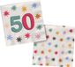 Folat Servetten Starburst 50 (20 stuks) 33 x 33 cm