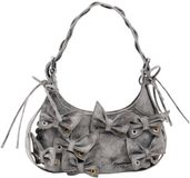 Desigual schoudertas Nickel Haiti Mini Shoulder Bag Dark Grey grijs