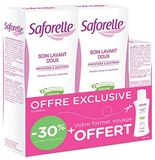 Saforelle Soin lavant doux Set 2 x 500 ml + soin lavant doux 100 ml