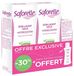 Saforelle Soin lavant doux Set 2 x 500 ml + soin lavant doux 100 ml