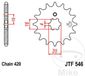 JT Sprockets JTF546.15 15T stalen voortandwiel