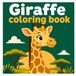 Livre de coloriage girafe : 50 pages à colorier mignonnes avec des bébés girafes, des familles de girafes, des scènes de savane et des amis animaux