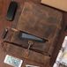 Beltimore Vintage Serië Laptop Rugzak Nubuck Leer Bruin 15.6 inch