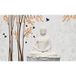 Zen Papier Peint Panoramique - Bouddha - 325 cm X 198 cm
